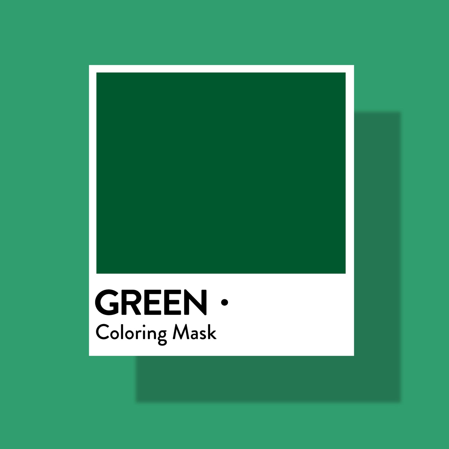 RETAIL COLOREFRESH GREEN COLORING MASK