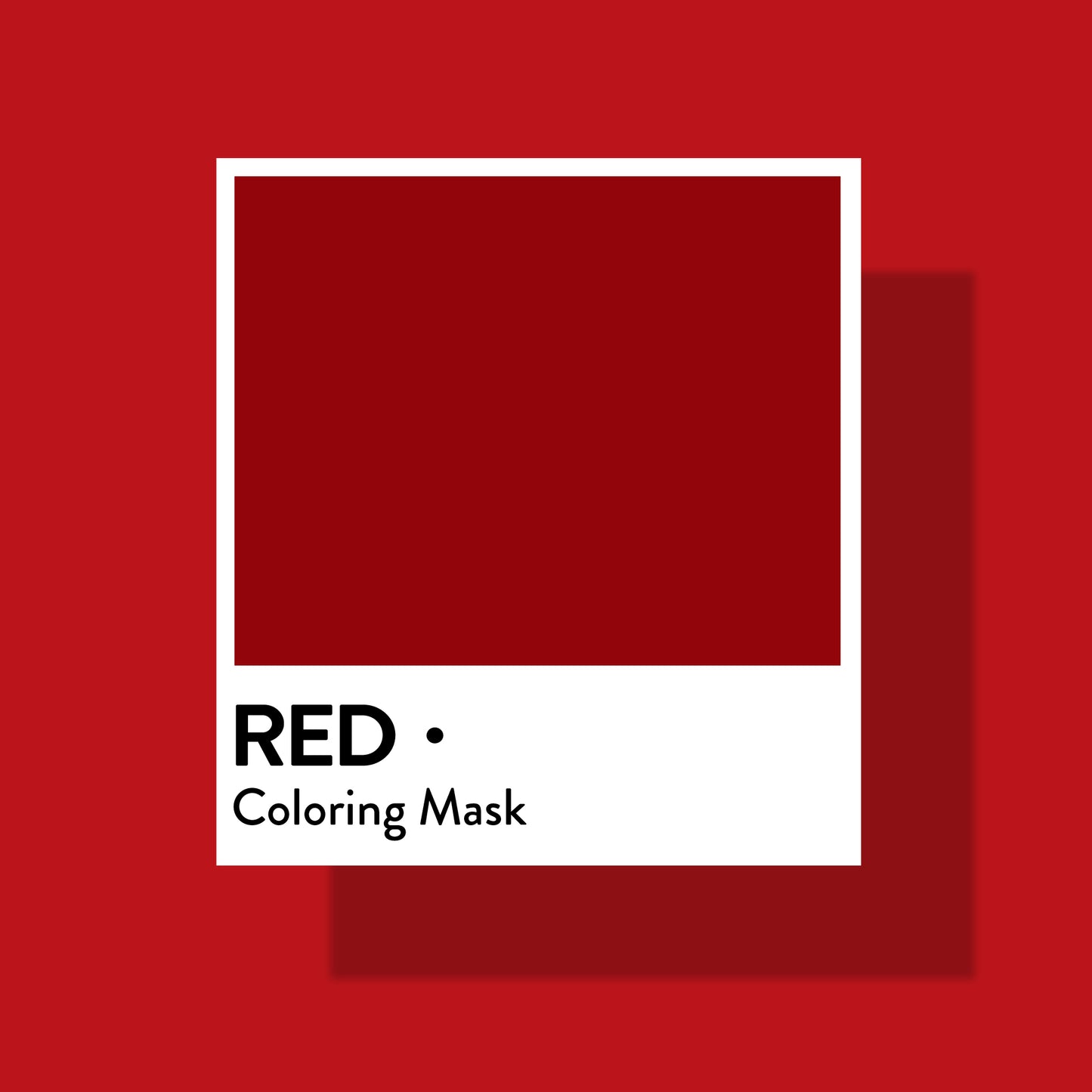 RETAIL COLOREFRESH RED COLORING MASK
