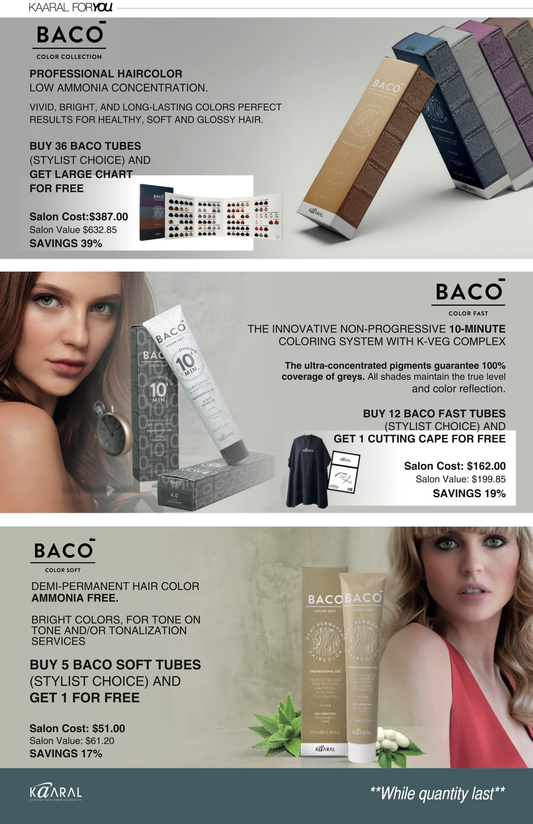 JULY / AUGUST PROMOTIONS
