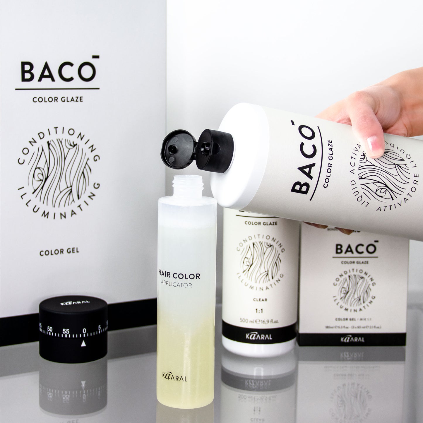 BACO COLOR GLAZE - 6.34 (6Gc) DARK BLONDE GOLD COPPER