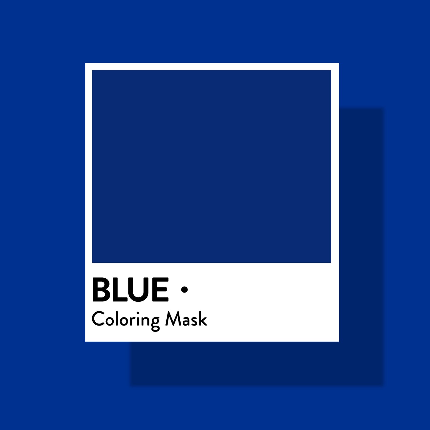 RETAIL COLOREFRESH BLUE COLORING MASK