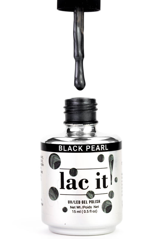 LAC IT! BLACK PEARL SOAK OFF GEL POLISH