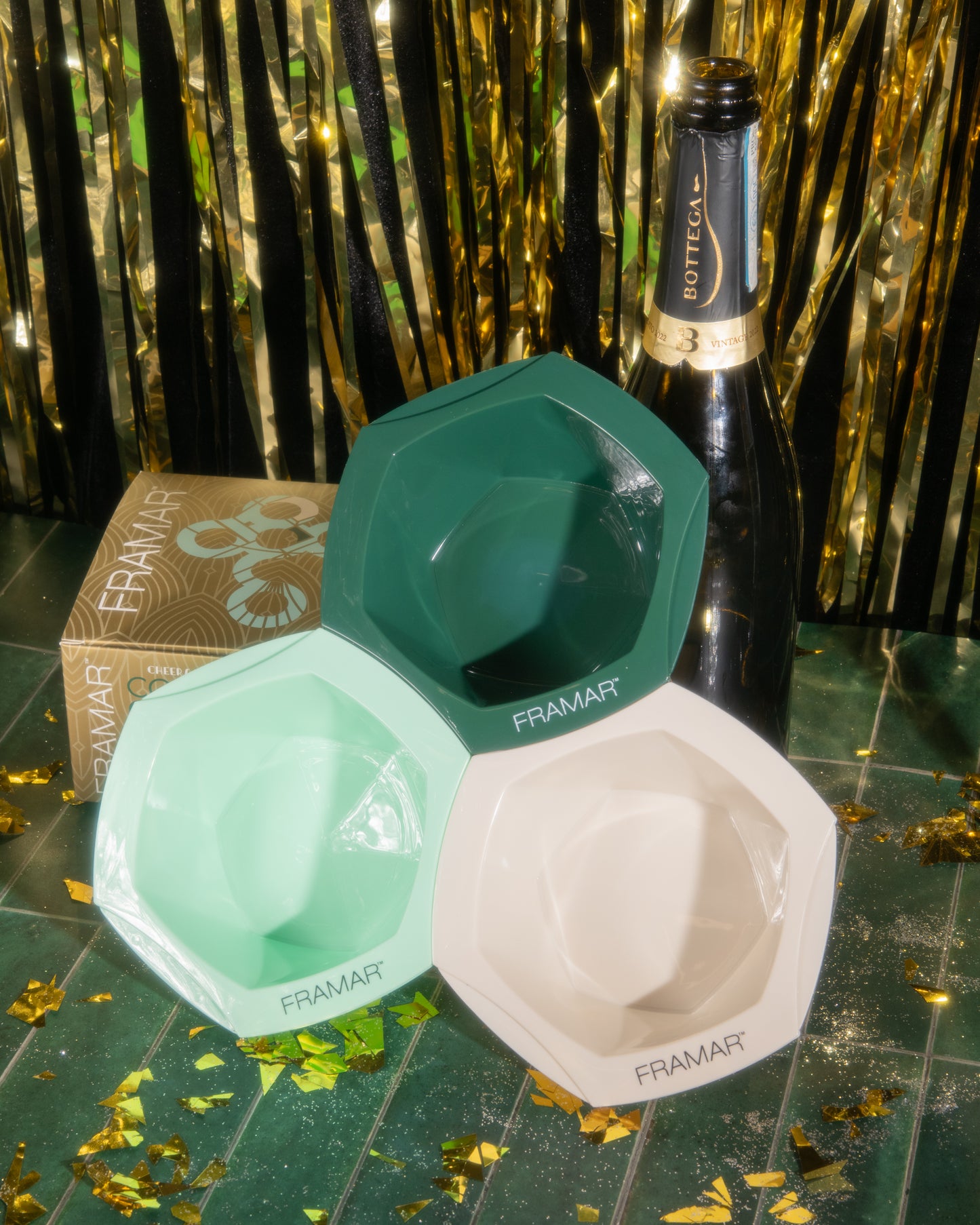 FRAMAR CHEERS HATERS! 3 PACK CONNECT & COLOR BOWLS