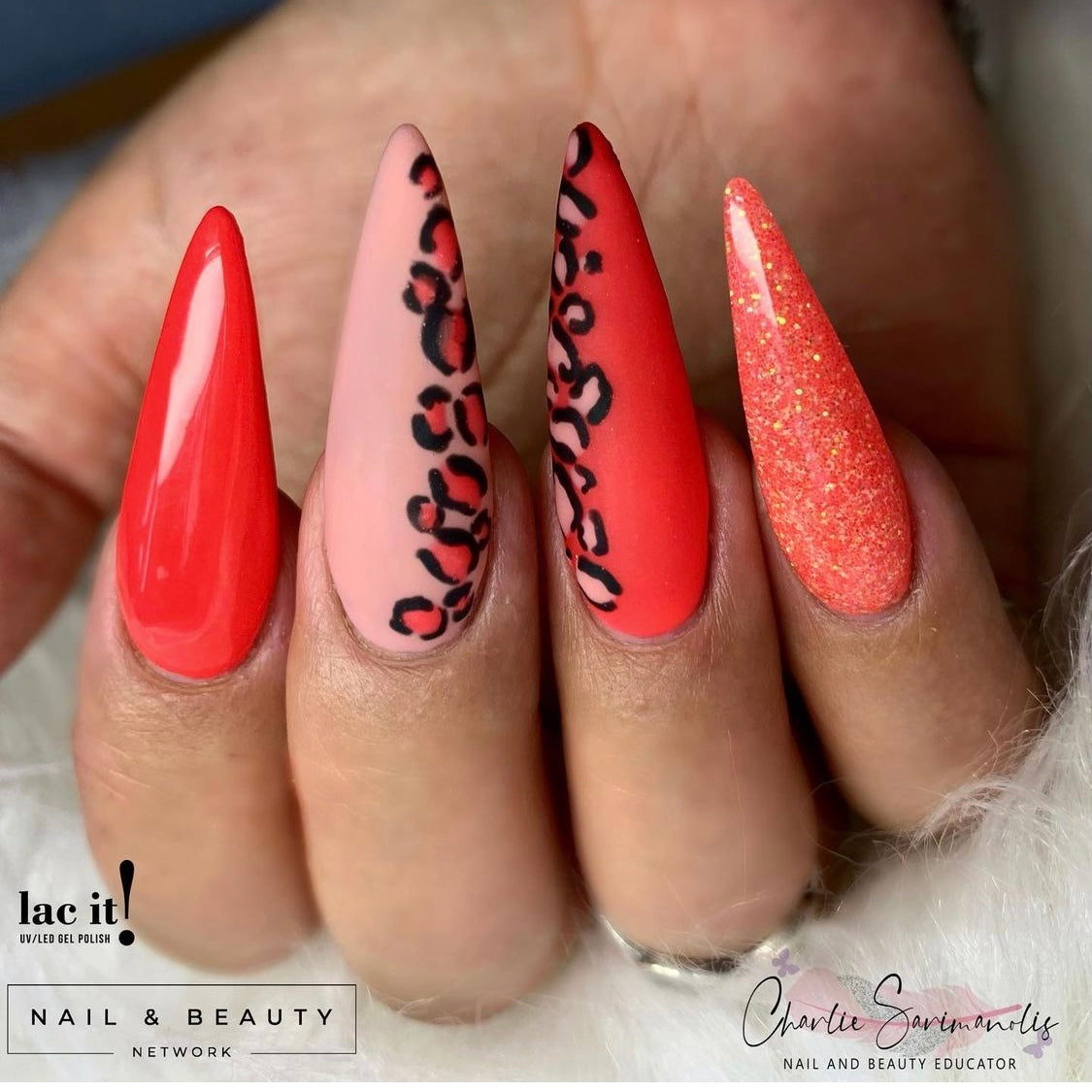 LAC IT! CORAL REEF SOAK OFF GEL POLISH