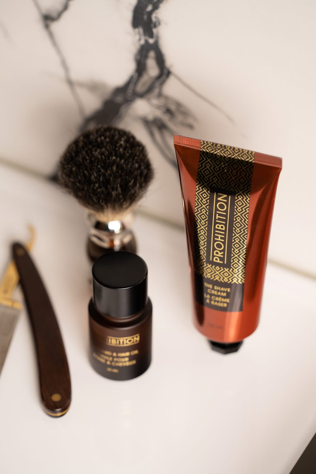 RETAIL PROHIBITION THE SHAVING CREAM