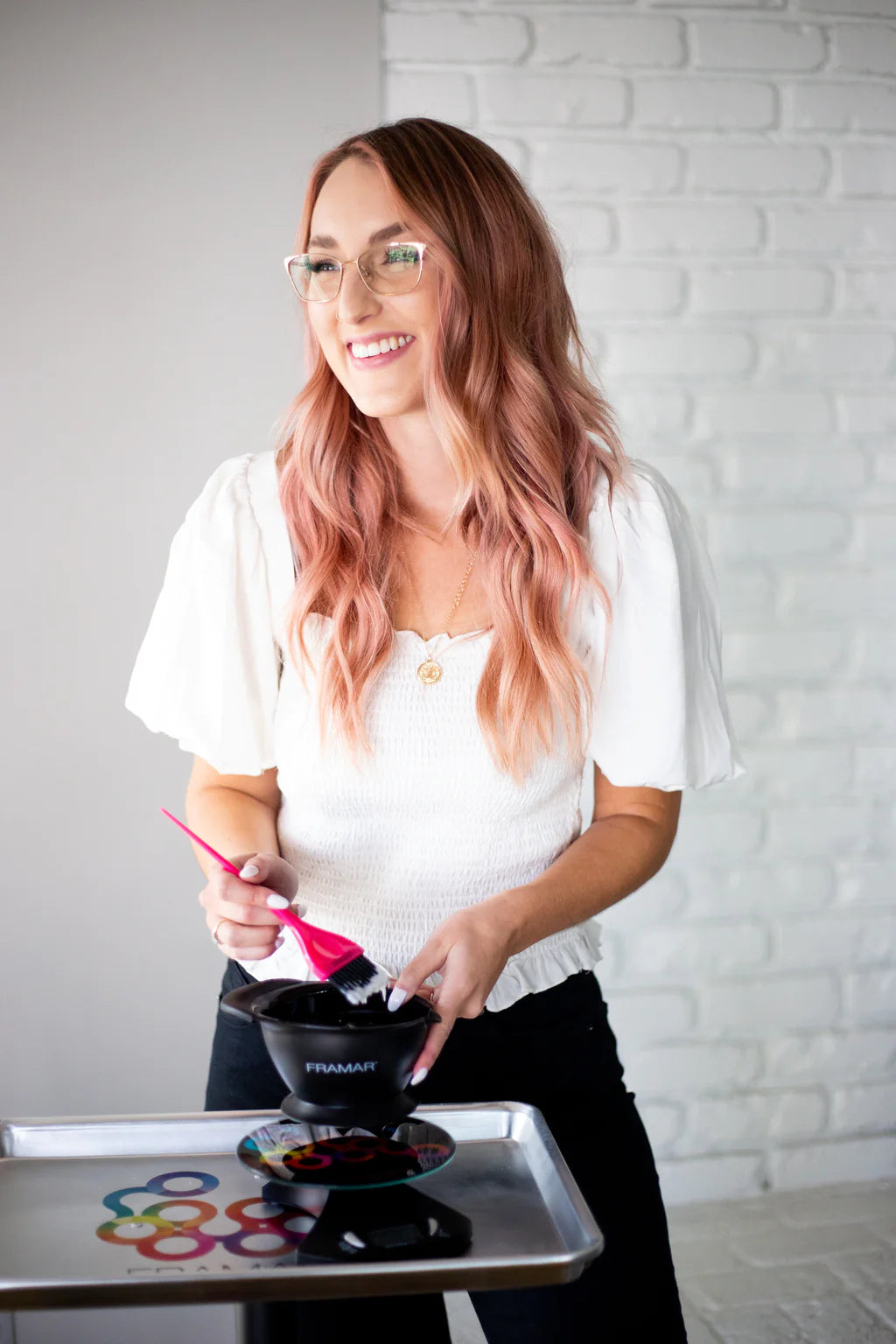 FRAMAR CLASSIC COLOR BRUSH PINK