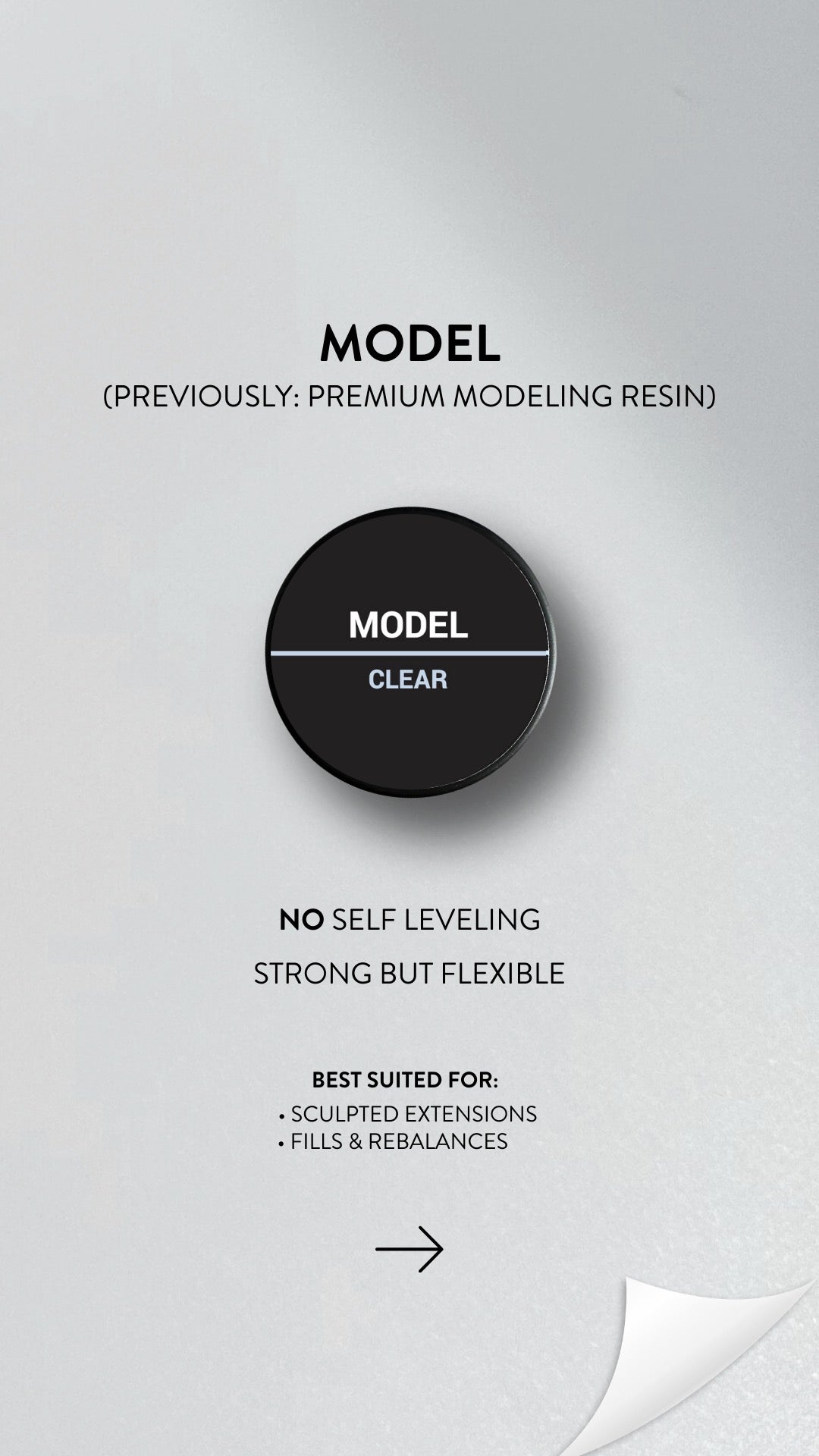 EN VOGUE MODEL HARD GEL - CLEAR