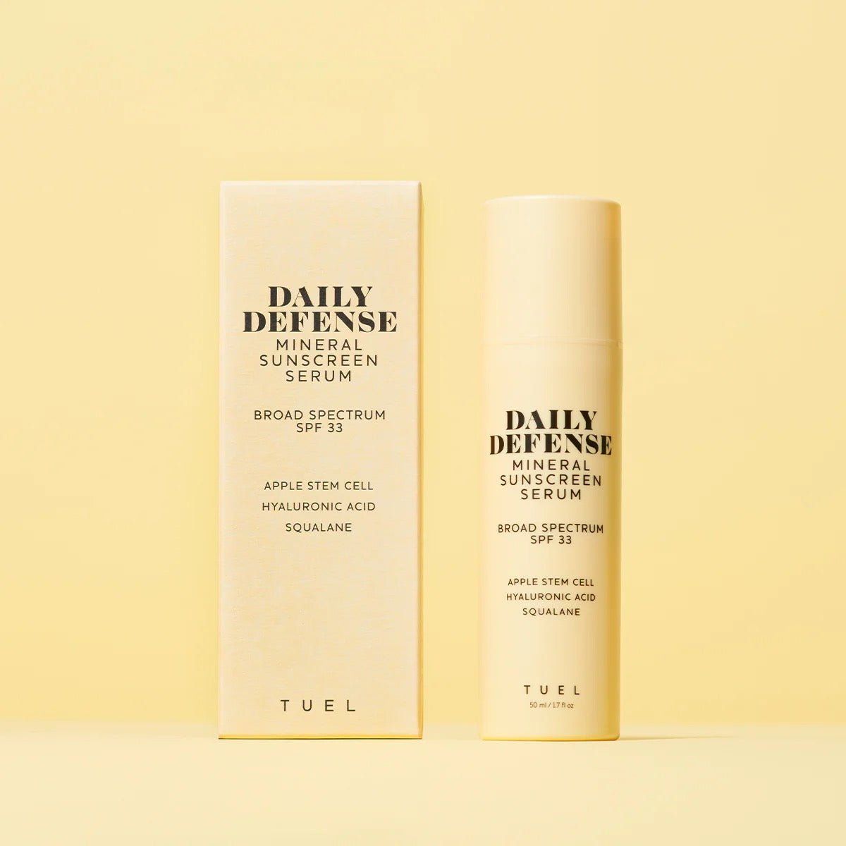 TUEL DAILY DEFENSE MINERAL SUNSCREEN SERUM