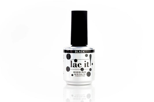 LAC IT! BLACK SOAK OFF GEL POLISH
