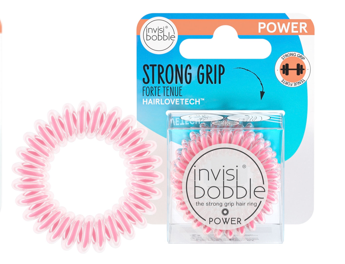 INVISIBOBBLE POWER TRACELESS HAIR RING - MAGIC PINK