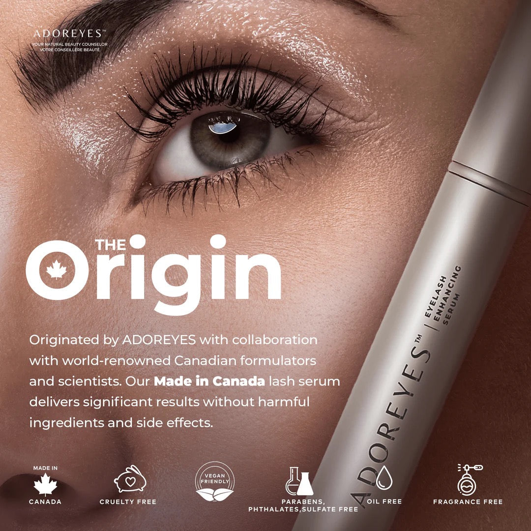 RETAIL ADOREYES PLUS EYELASH ENHANCING SERUM WITH TRIPLE PEPTIDE COMPLEX (6 ML)