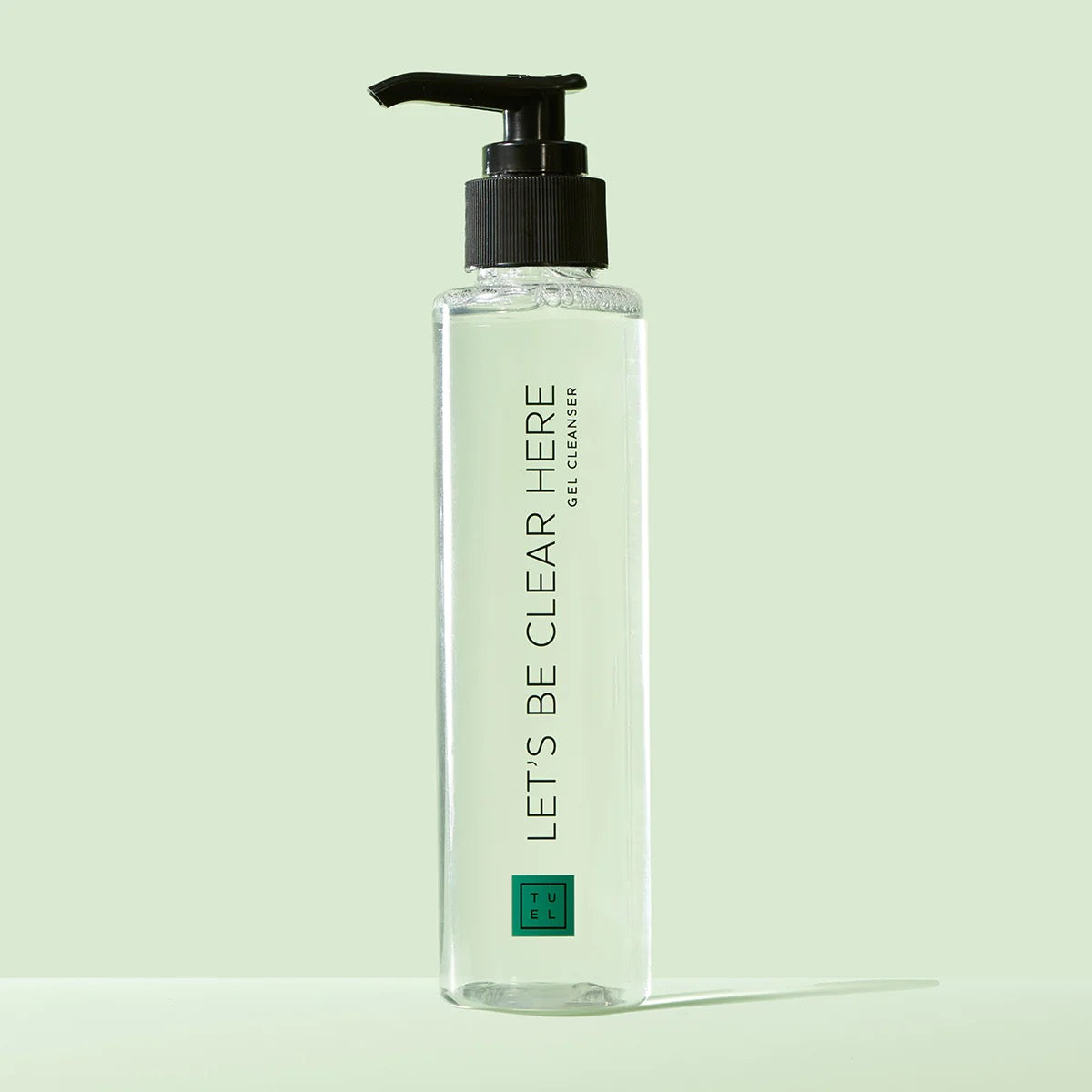RETAIL TUEL LET'S BE CLEAR HERE GEL CLEANSER