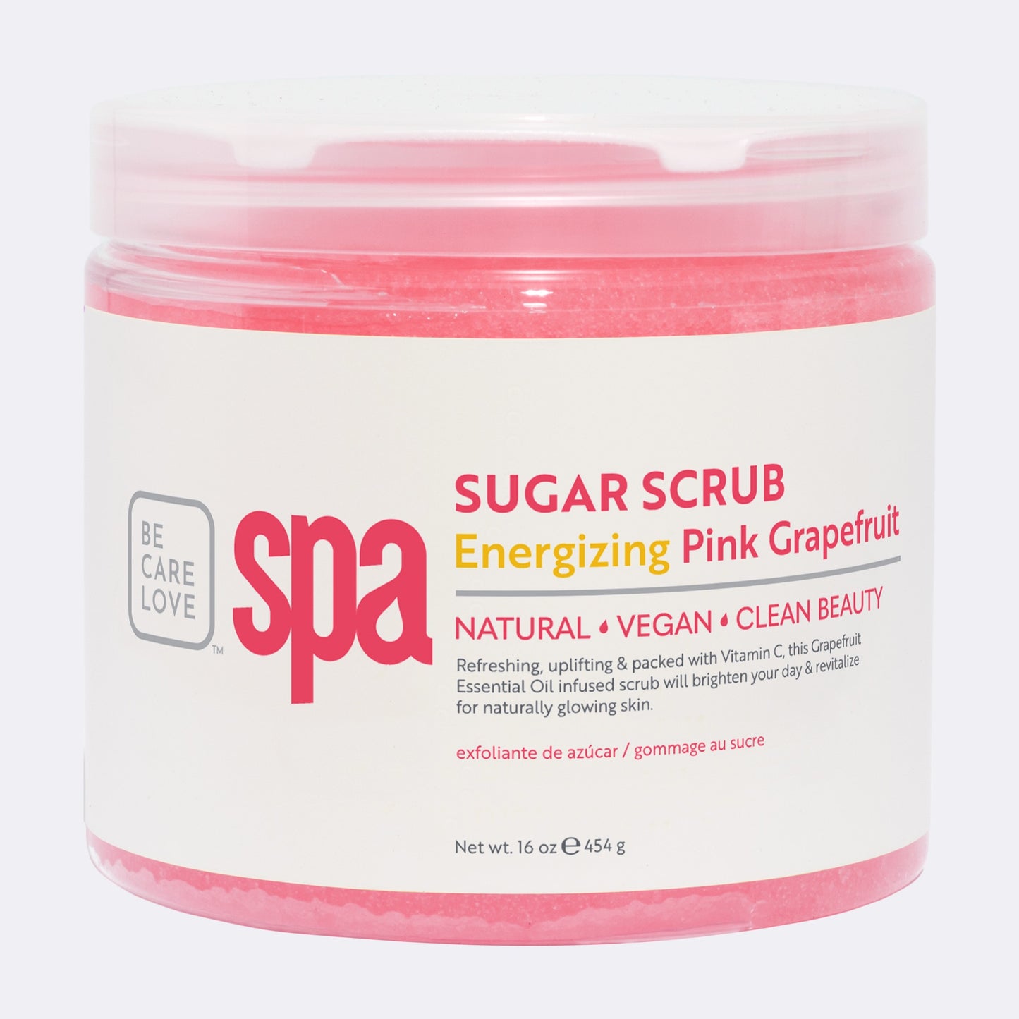 ENERGIZING PINK GRAPEFRUIT SUGAR SCRUB