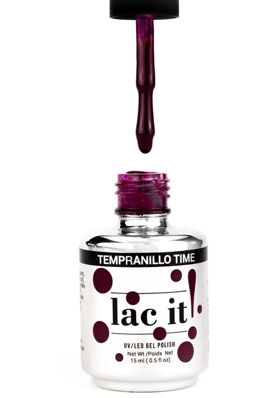 LAC IT! TEMPRANILLO TIME SOAK OFF GEL POLISH