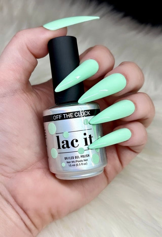 LAC IT! OFF THE CLOCK SOAK OFF GEL POLISH