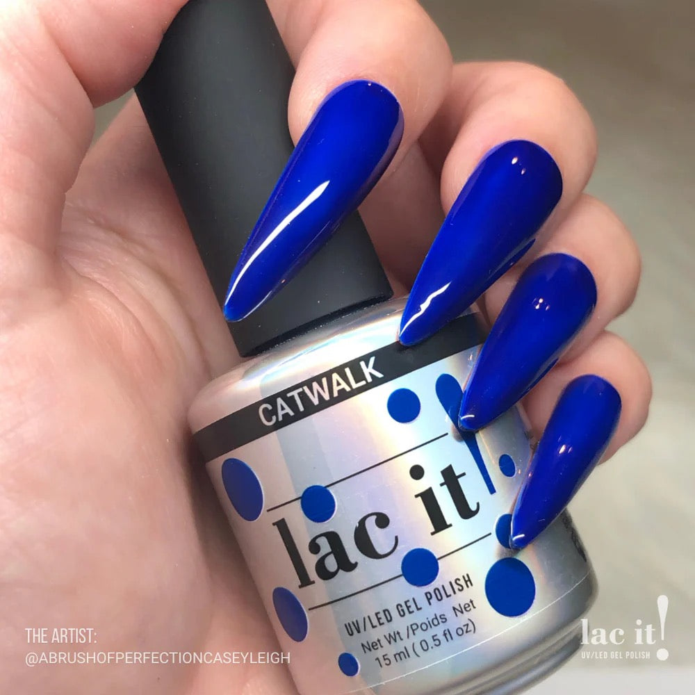 LAC IT! CATWALK SOAK OFF GEL POLISH