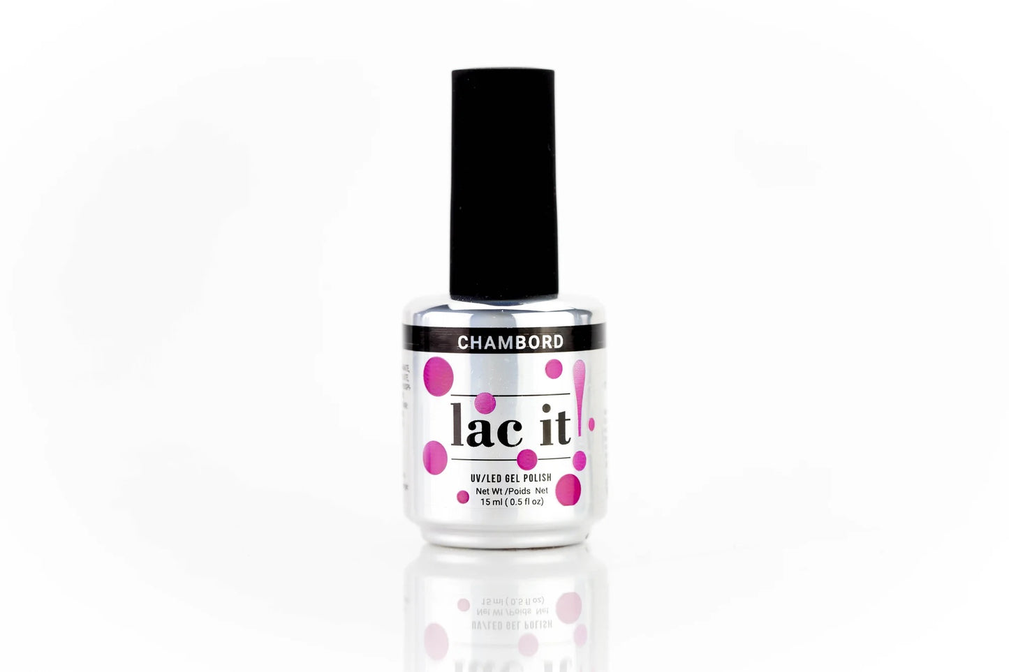 LAC IT! CHAMBORD SOAK OFF GEL POLISH