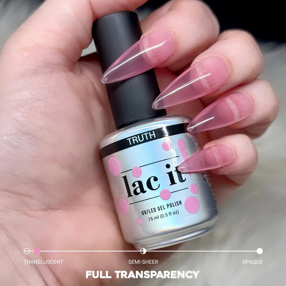 LAC IT! TRUTH SOAK OFF GEL POLISH