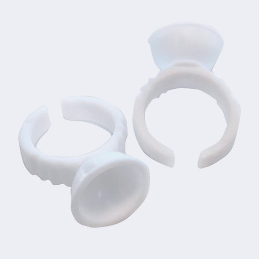 DISPOSABLE LASH GLUE RINGS