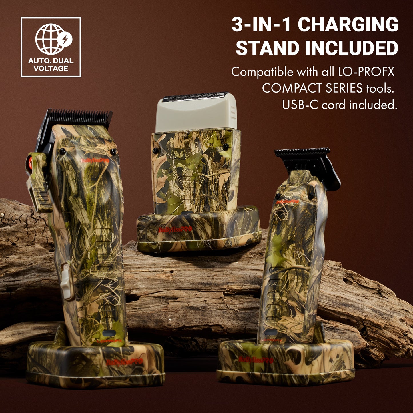 BABYLISSPRO® LIMITED EDITION CAMO COLLECTION LO-PROFX COMPACT CLIPPER