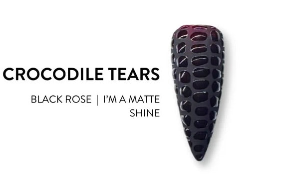 LAC IT! BLACK ROSE SOAK OFF GEL POLISH