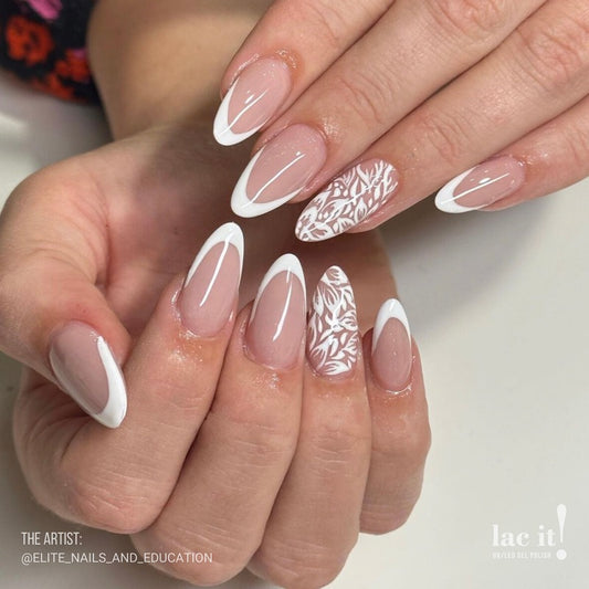 LAC IT! WHITE SOAK OFF GEL POLISH