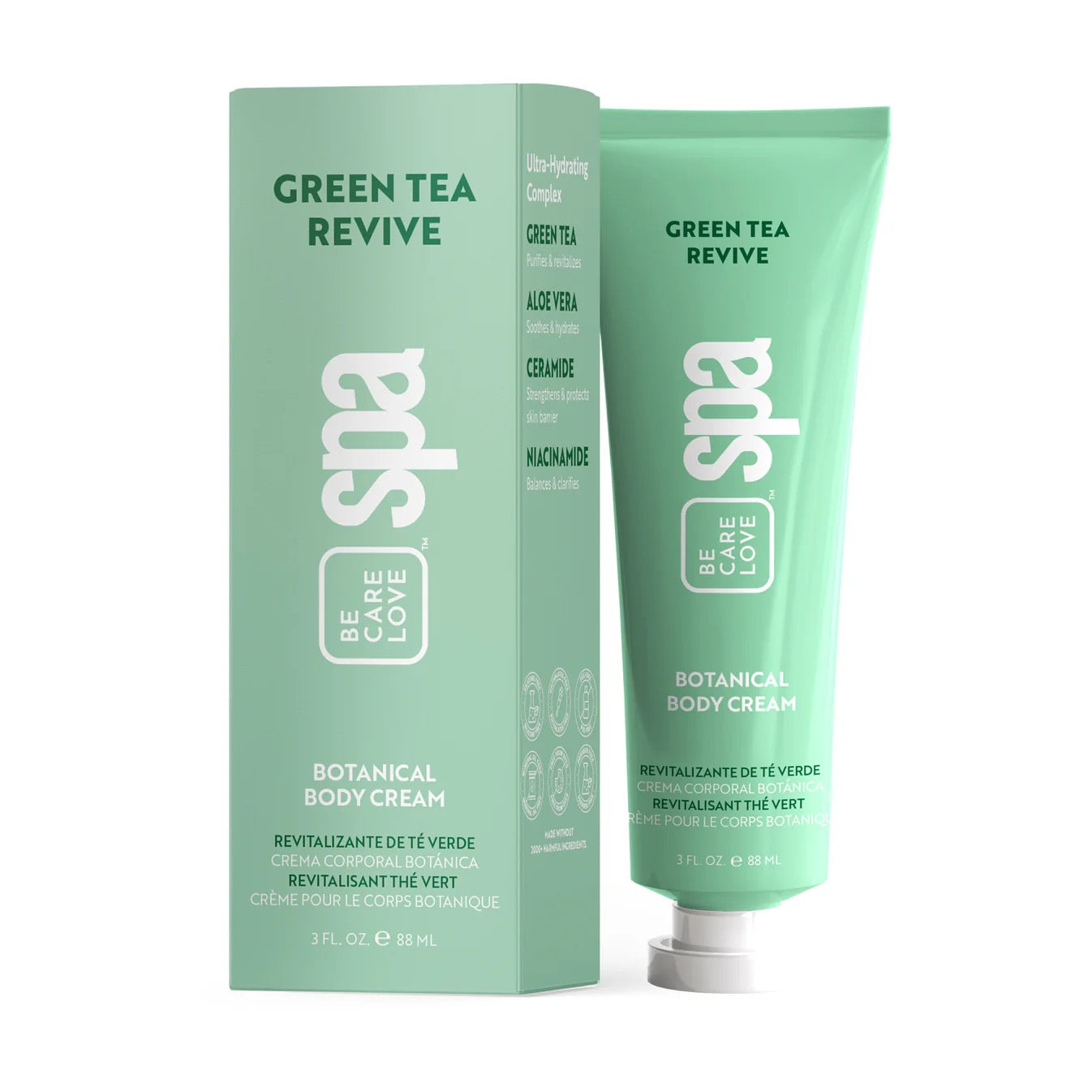 RETAIL BCL SPA™ GREEN TEA REVIVE BOTANICAL HAND & BODY CREAM