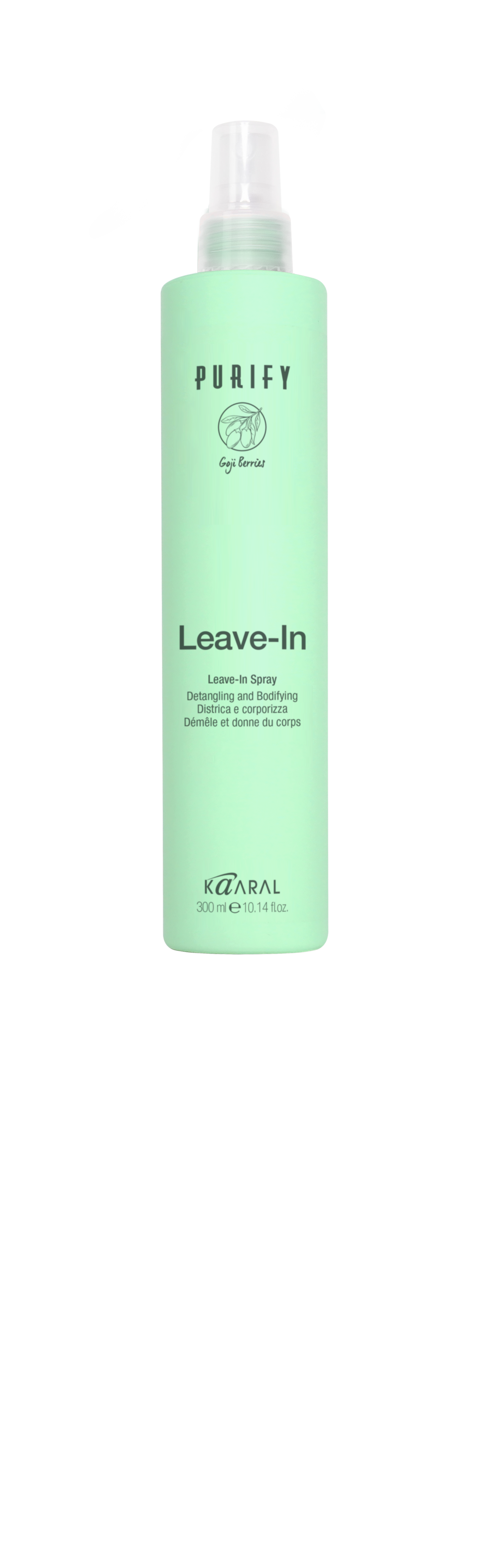 RETAIL PURIFY LEAVE-IN DETANGLING AND BODIFYING SPRAY