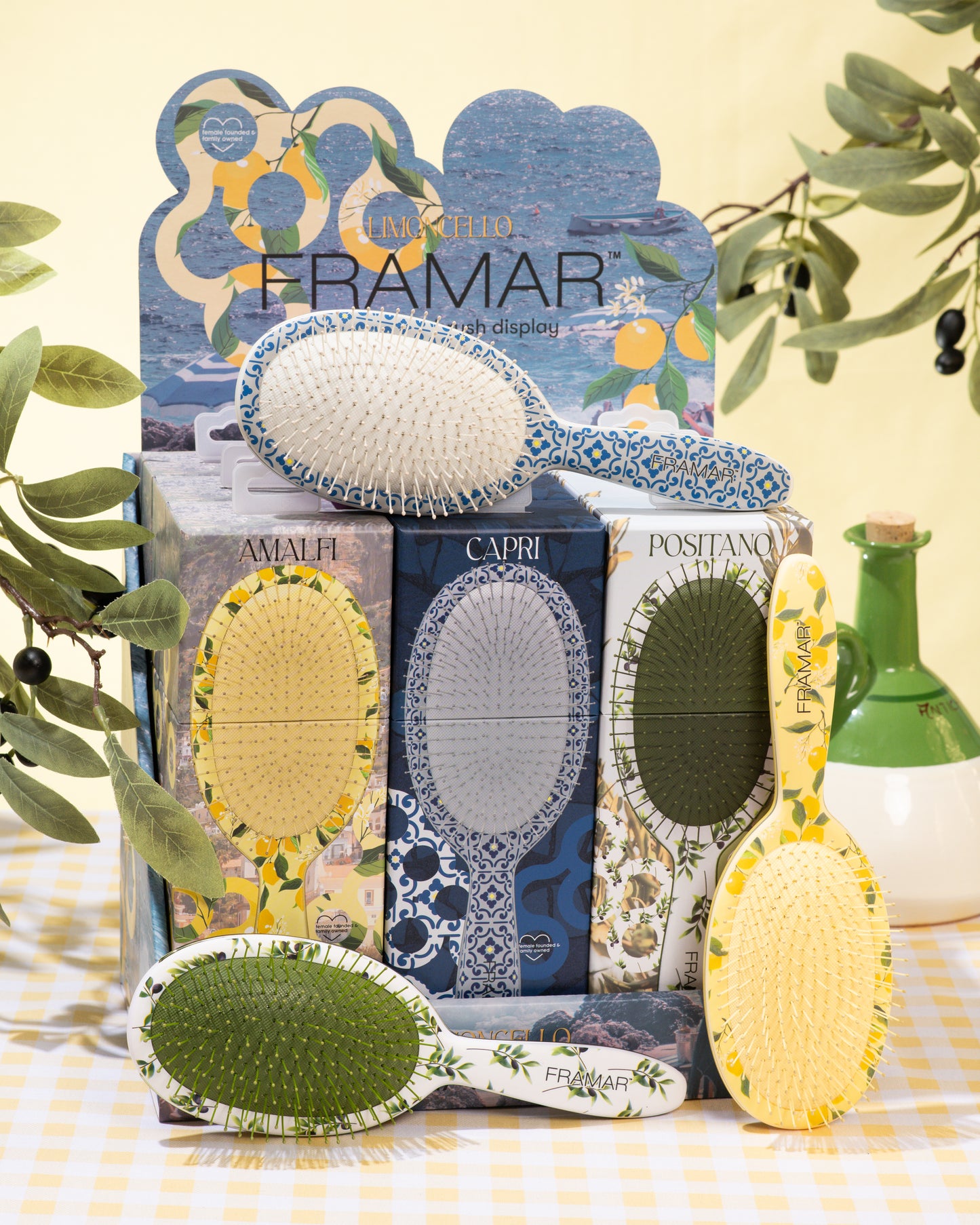 FRAMAR CAPRI DETANGLE BRUSH