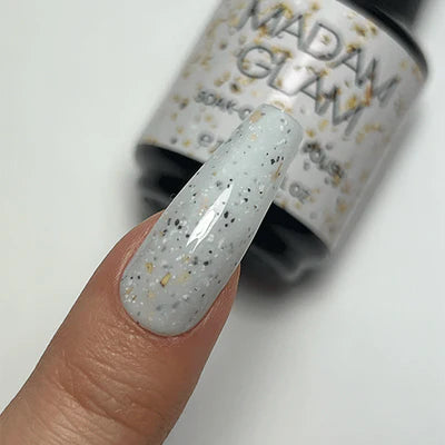 GLIMPSE OF LIGHT GLITTER SOAK-OFF GEL