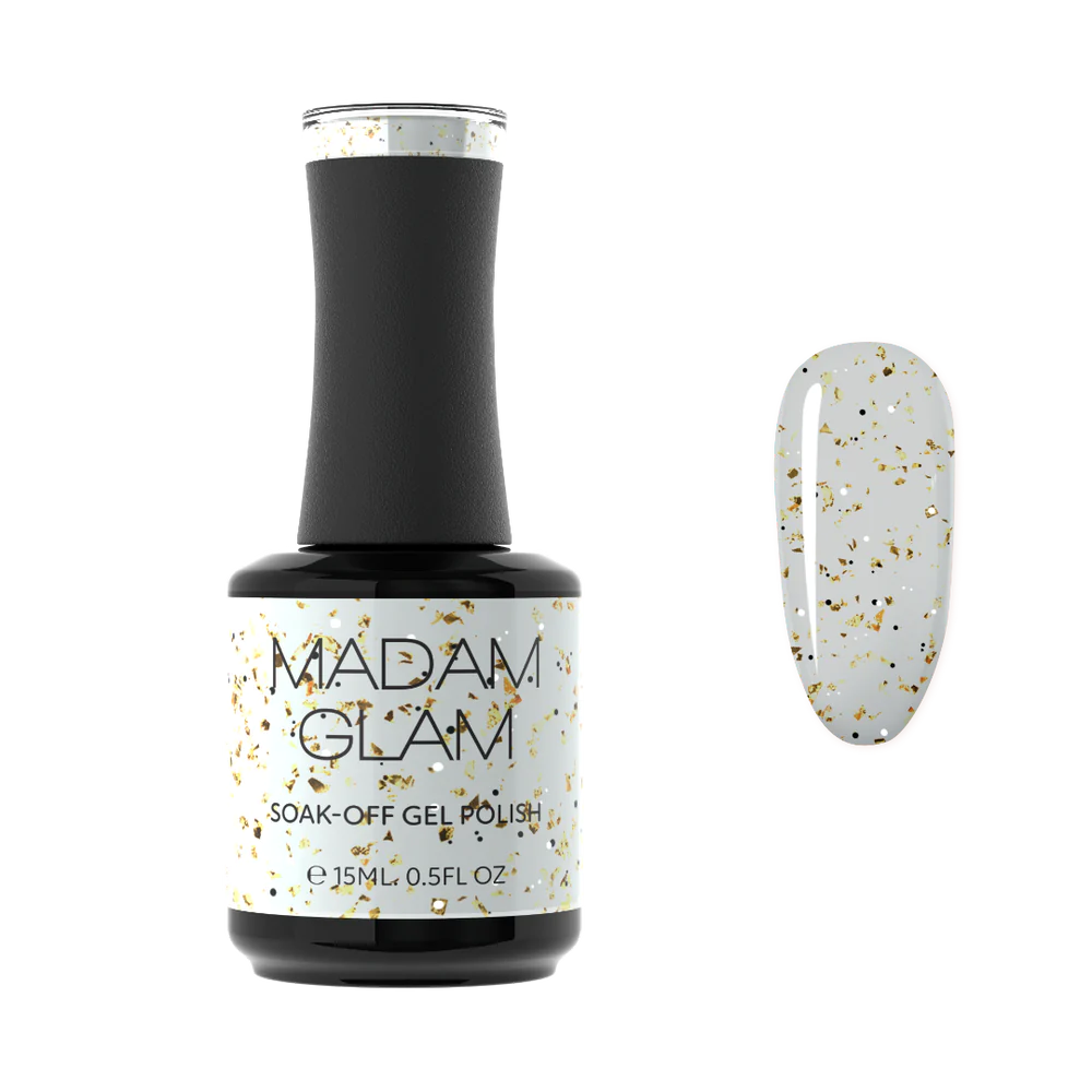 GLIMPSE OF LIGHT GLITTER SOAK-OFF GEL