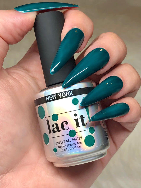 LAC IT! NEW YORK SOAK OFF GEL POLISH