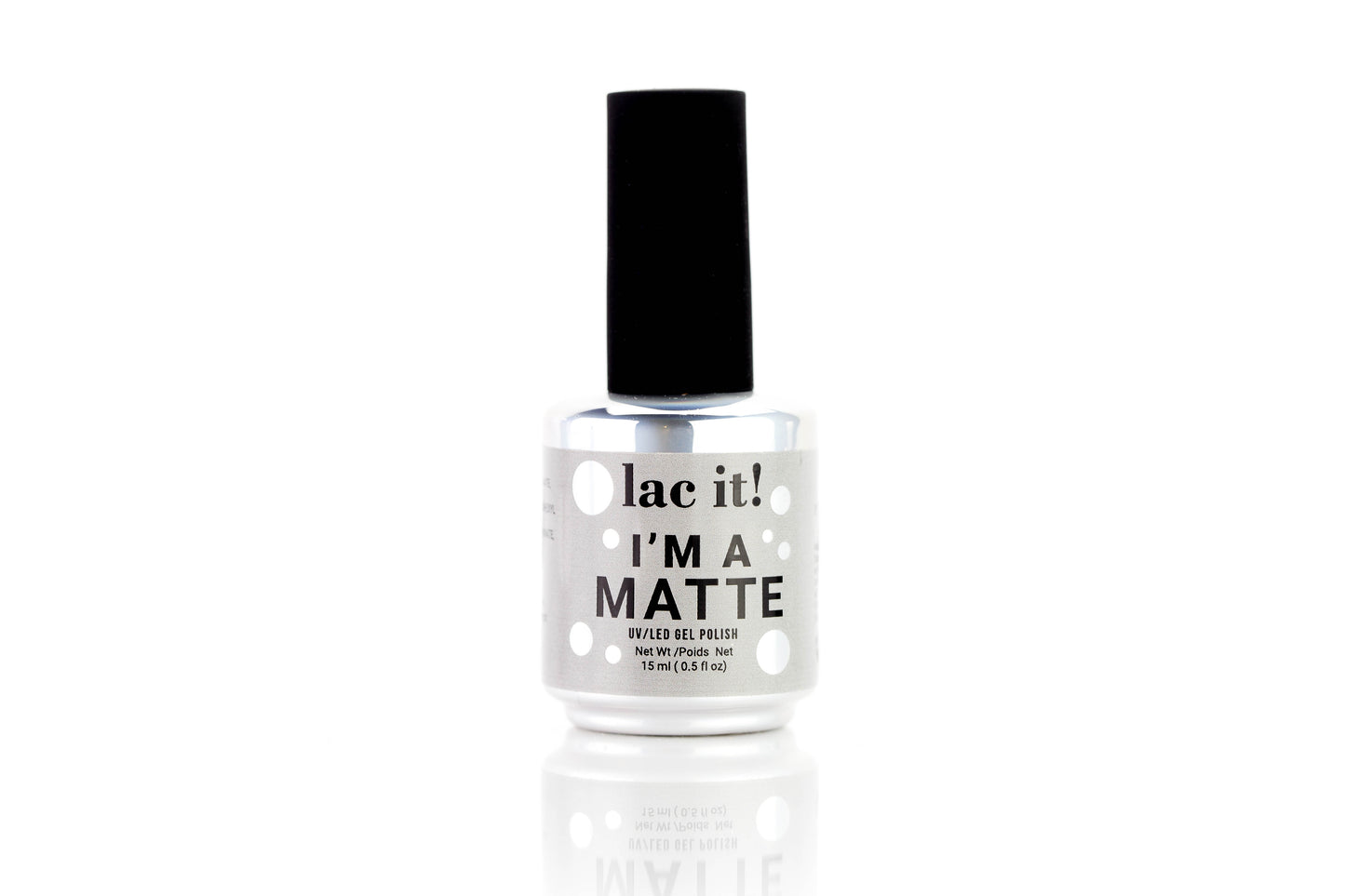 LAC IT! I'M A MATT SOAK-OFF TOP COAT GEL