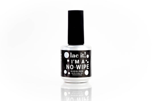LAC IT! I'M A NO-WIPE SOAK-OFF TOP COAT GEL