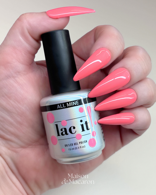 LAC IT! ALL MINE SOAK OFF GEL POLISH