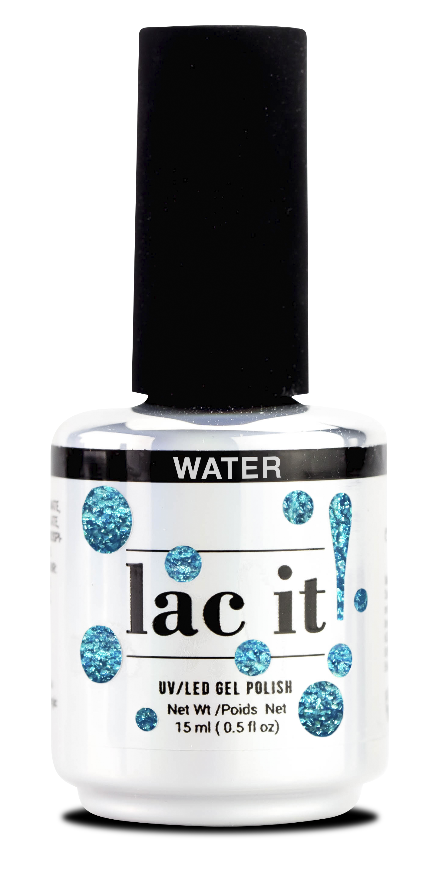 LAC IT! WATER SOAK OFF GEL POLISH