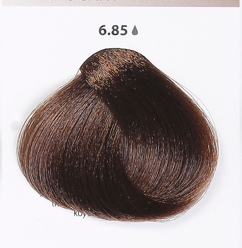 BACO COLOR SOFT - 6.85 (6Bm) DARK MAHOGANY BRUNETTE BLONDE
