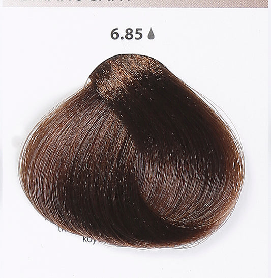 BACO COLOR SOFT - 6.85 (6Bm) DARK MAHOGANY BRUNETTE BLONDE