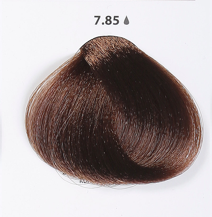 BACO COLOR SOFT - 7.85 (7Bm) MEDIUM MAHOGANY BRUNETTE BLONDE