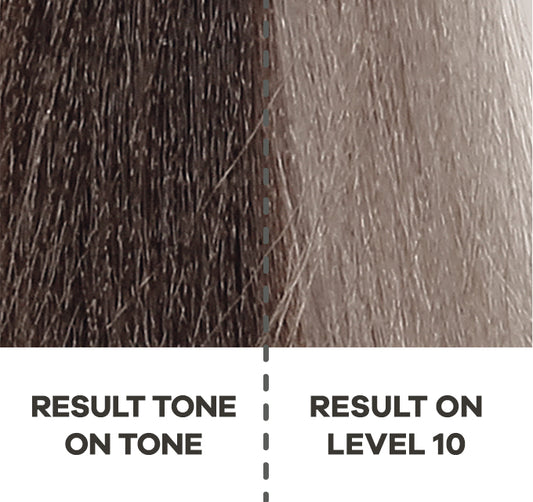 BACO COLOR GLAZE - 8.18 (8Ab) LIGHT BLONDE ASH BRUNETTE