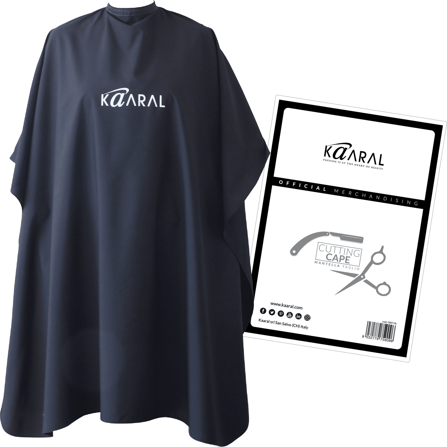 Kaaral Cutting Cape - Twisted Orchid Beauty Supply