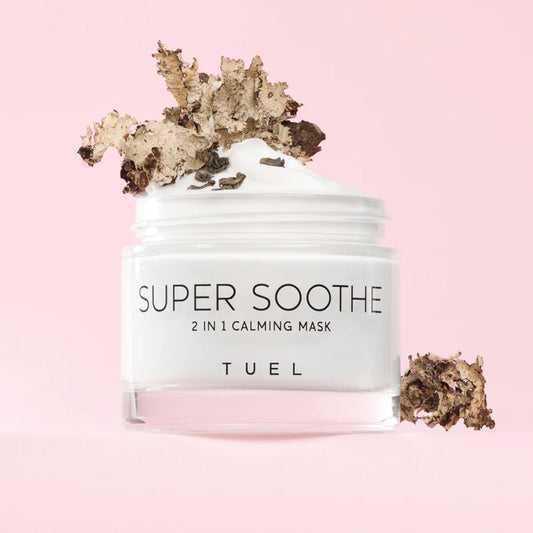 TUEL SUPER SOOTHE 2 IN 1 CALMING MASK