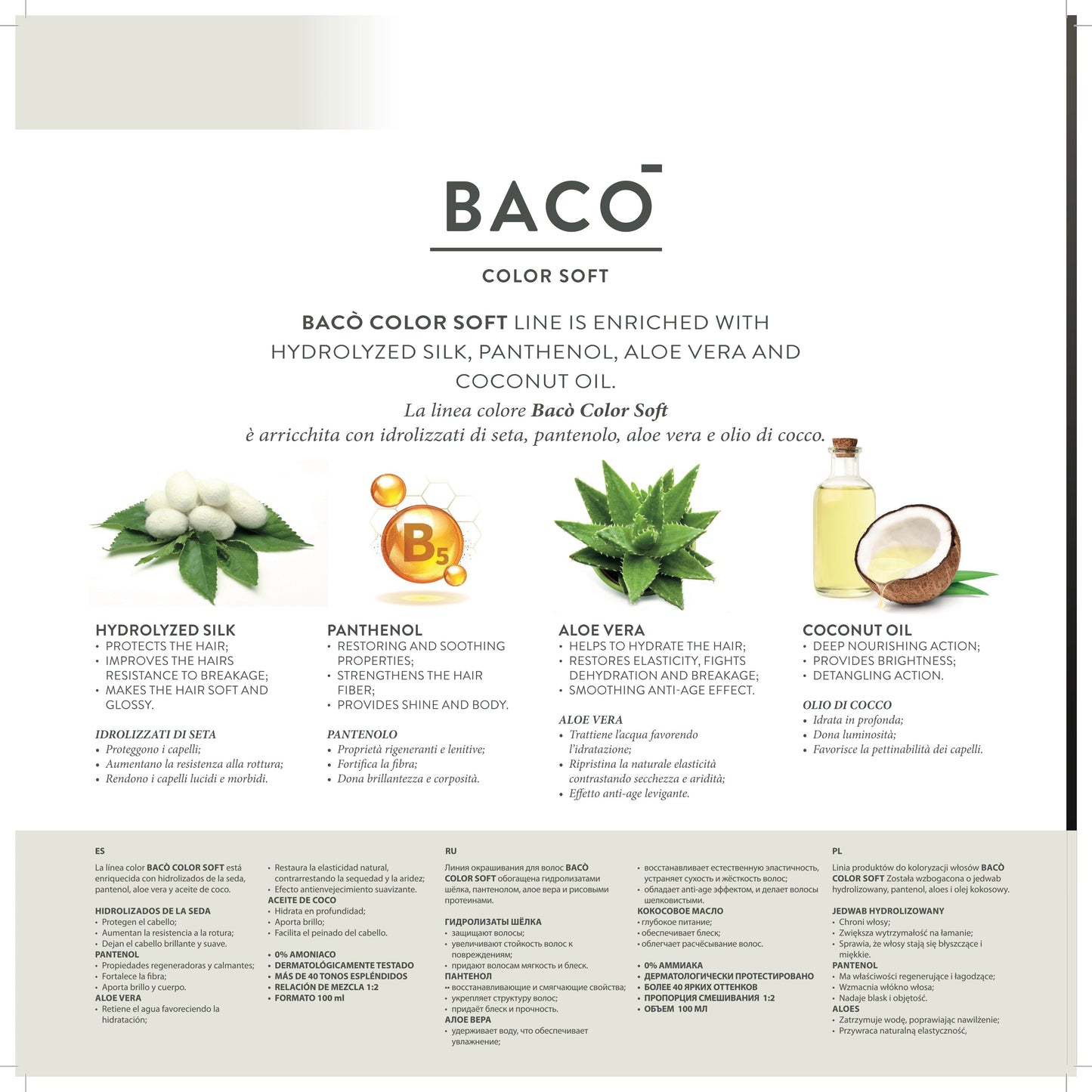 BACO COLOR SOFT - PASTEL GLOW LIGHT BLUE