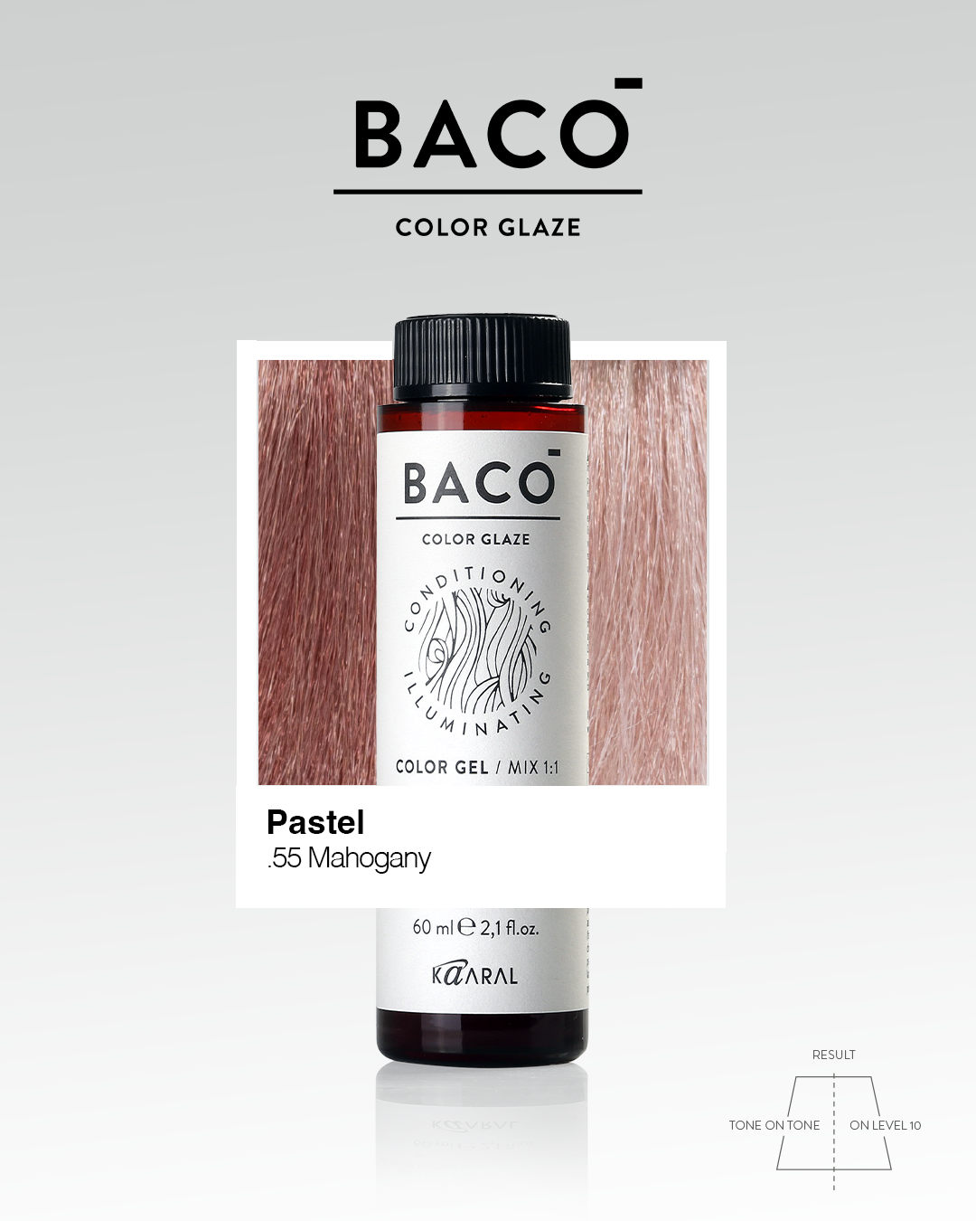 BACO COLOR GLAZE - .55 (MM) MAHOGANY PASTEL