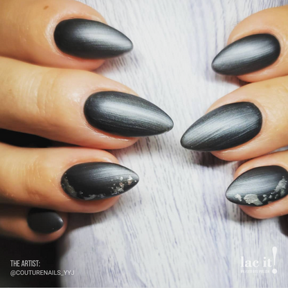 LAC IT! BLACK PEARL SOAK OFF GEL POLISH