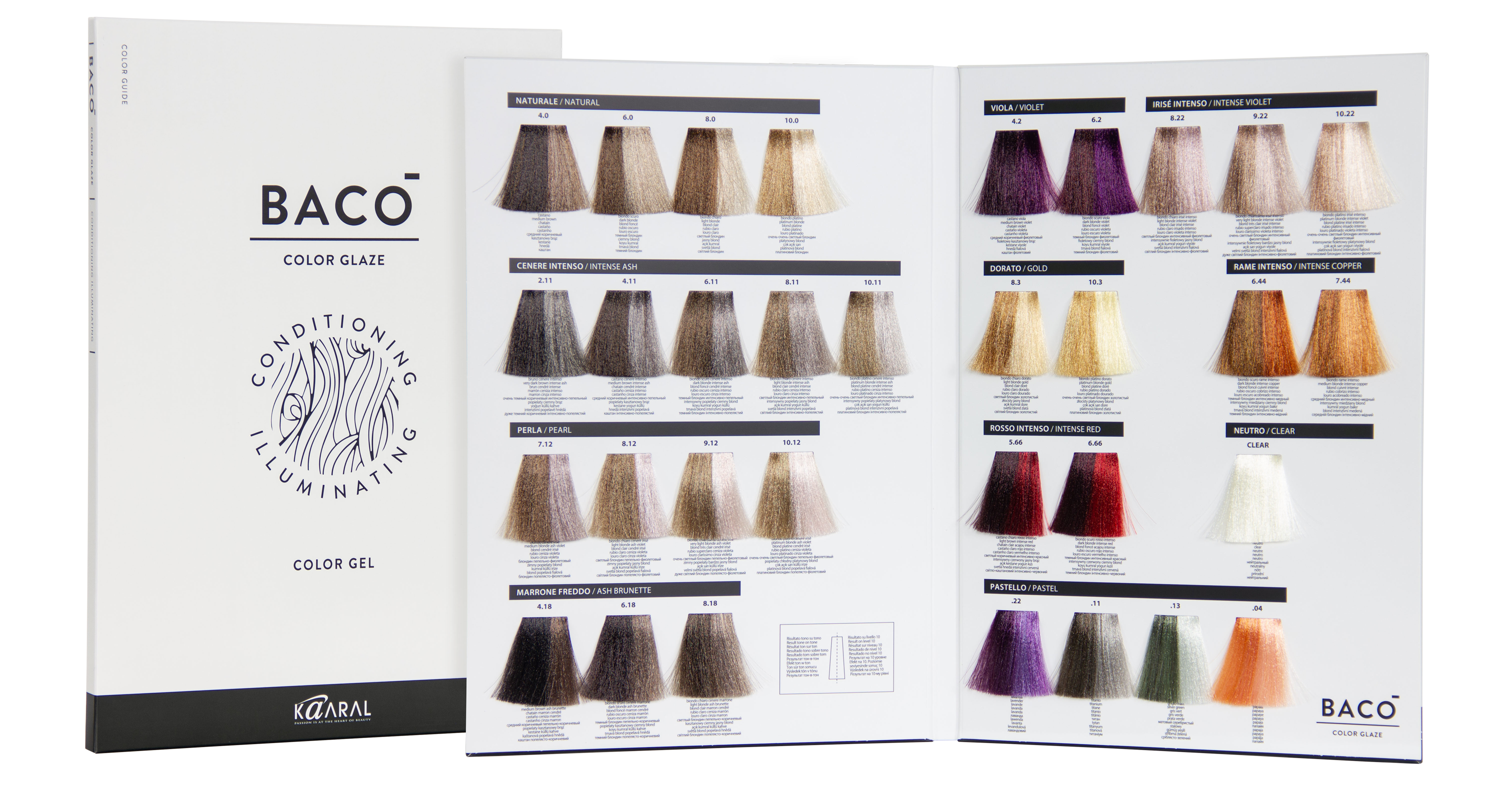 BACO COLOR GLAZE SWATCH BOOK – Twisted Orchid Beauty Supply