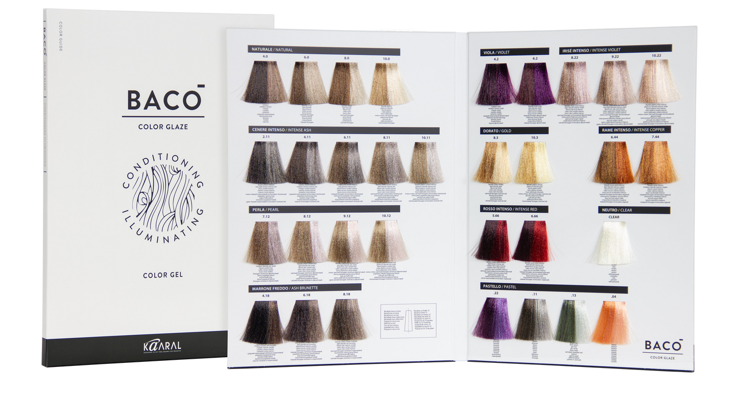 BACO COLOR GLAZE SWATCH BOOK