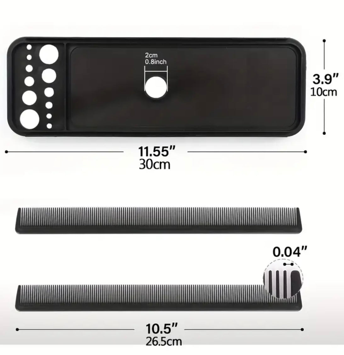 MULTIFUNCTIONAL HAIR EXTENSION TRAY