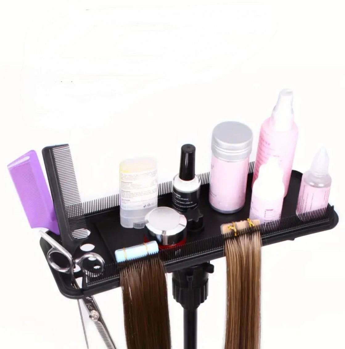MULTIFUNCTIONAL HAIR EXTENSION TRAY