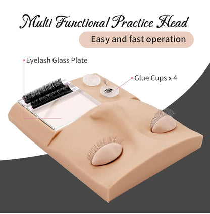 ESTILO LASH MANNEQUIN WITH REPLACEMENT LIDS
